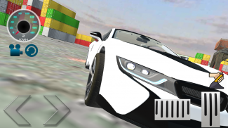 Real Bmw i8 Drift Simulator screenshot 6