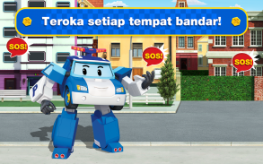 Robocar Poli Permainan Bandar! Kids Games for Boys screenshot 8