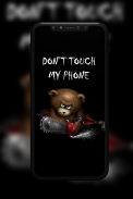 Don't Touch My Phone Wallpaper screenshot 4