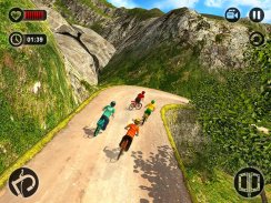 Kids Bicycle Taxi Sim 2018: Offroad BMX Racing screenshot 13