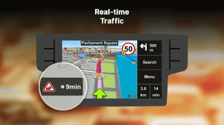Sygic Car Connected Navigation Peta Luar Talian screenshot 3