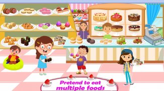 Pretend In Restaurant Bakery: Town Bake Shop screenshot 3