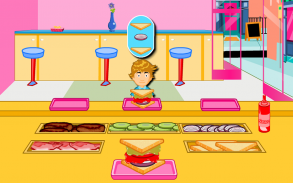 Cooking Game-Sandwich Shop screenshot 7