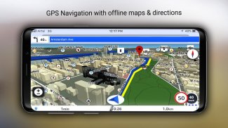 GPS: Navigasi Lalu Lintas Peta screenshot 6