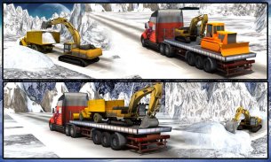 Winter Snow Rescue Excavator screenshot 4