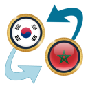 S Korea Won x Moroccan Dirham Icon