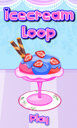 Decoration Game-Ice Cream Loop screenshot 3