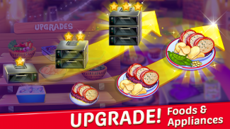 Crazy My Cafe Shop Star - Chef Cooking Games 2020 screenshot 1