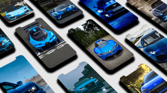 Blue Car Wallpapers screenshot 1