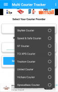 Multi Courier Tracker with Scanner screenshot 4