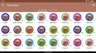 Sons de bebés screenshot 2
