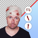 Fight Injury Face Photo Editor Icon
