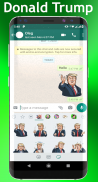 Donald Trump Stickers Pack for WhatsApp screenshot 0