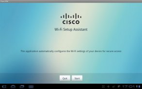 Cisco Network Setup Assistant screenshot 0