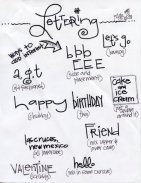 Handwriting design ideas screenshot 8