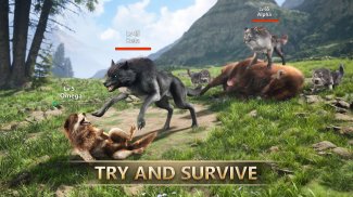 Wolf Game: Wild Animal Wars screenshot 8