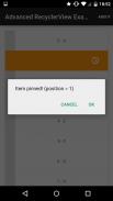 Advanced RecyclerView Examples screenshot 2