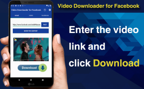 Video Downloader for Facebook‏ screenshot 1