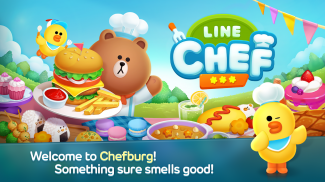 LINE CHEF A cute cooking game! screenshot 1