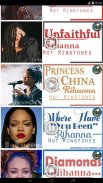 Rihanna - Hot Ringtones screenshot 1