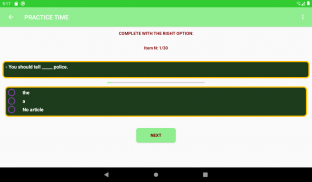 English Articles : a, an, the screenshot 10