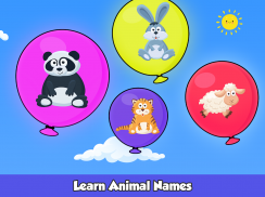 Balloon Pop Kids Learning Game screenshot 0