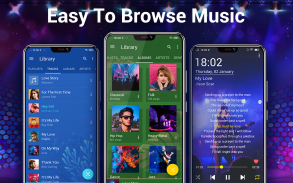 Музыкальный плеер - Музыка,MP3 screenshot 2