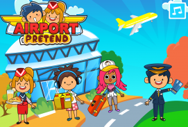 My Pretend Airport - Kids Travel Town Games screenshot 4