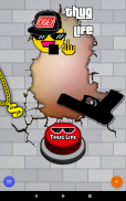 Thug Life | Deal with it meme prank button screenshot 16