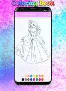 Princess Coloring Book screenshot 5