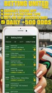 Betting United - Betting Tips (No Ads) screenshot 1