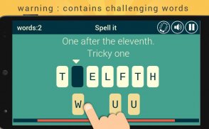 Spell it - Learn the Spelling screenshot 3