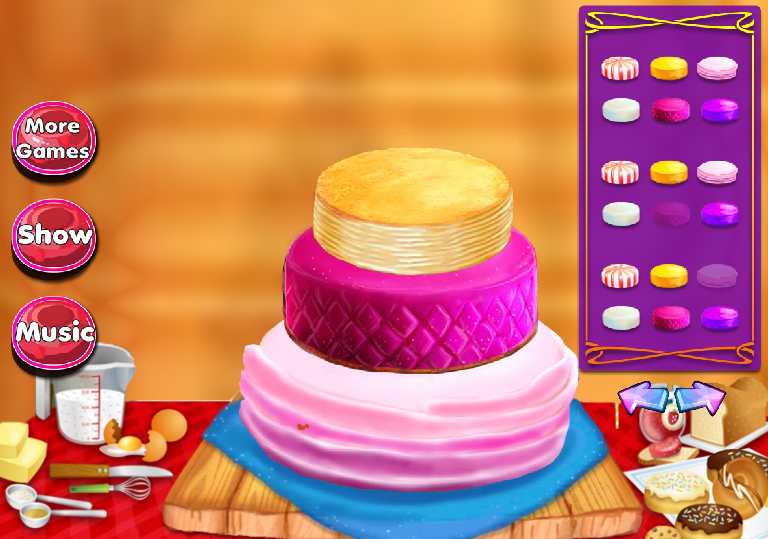 Download do aplicativo jogos de decoração de bolo para meninas