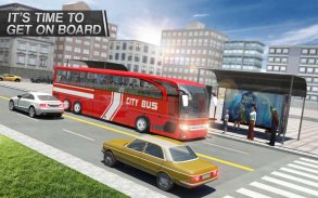 Cidade Ônibus Simulador Next-gen Escola condução screenshot 4