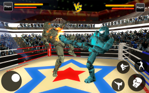 Robot Ring Fighting Real Robot VS Superhero Robot screenshot 1