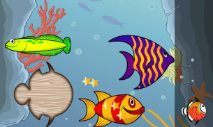 Puzzle for Toddlers Sea Fishes screenshot 1