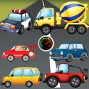 Çocuklar için yapboz araba Icon