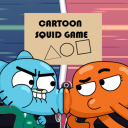 Cartoon squid game