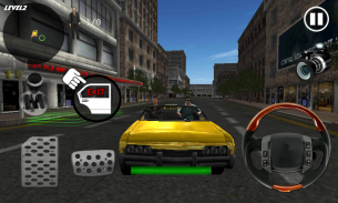 Taxi Drive Geschwindigkeitssimulator 3D screenshot 5