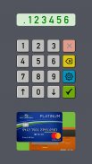 CardPins: PIN safe for cards screenshot 2