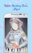 White Wedding Dress Hijab screenshot 4