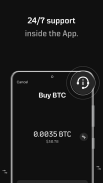 Spatium Keyless Bitcoin Wallet screenshot 1