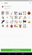 Coffe Premium Stickers screenshot 11