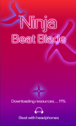 Beat Blade Ninja: Dash Dance screenshot 2