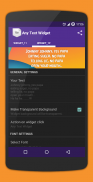 Simple Text Widget (Any Text) screenshot 3