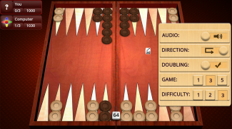 Backgammon Mighty screenshot 1