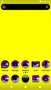 Half Light Purple Icon Pack screenshot 0