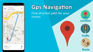 Navigation Maps & Traffic Alerts Offline screenshot 0