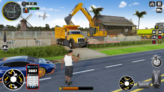 teslim kamyon simülatör 2017: 3d forklift oyunlar screenshot 2