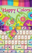 Happy Colors GO Keyboard screenshot 3